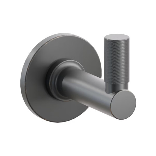Emtek - Chamfered Square Rosette Collection - 2267.CQUS14.RDUS7.KNUS10B