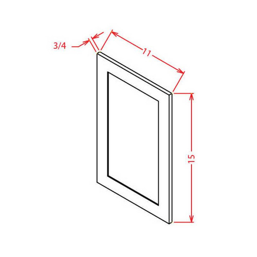 U.S. Cabinet Depot - Torrance White - TW-Sample Door