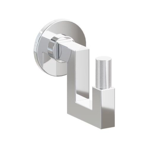 Emtek - Chamfered Square Rosette Collection - 2268.CQUS10B.SQUS26.KNUS26