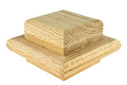 Ascension Stair Parts -  'A' Style Flat Cap For 4-3/4" - Poplar - A475