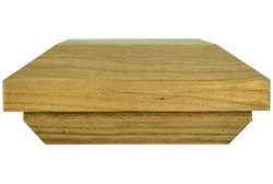 Ascension Stair Parts -  'C' Style Beveled Cap For 4-3/4" - Euro Beech - C475