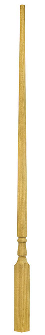 Ascension Stair Parts - 1-1/4"x41" Pin Top Baluster - Primed - 501541