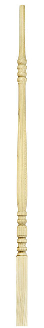 Ascension Stair Parts - 1-1/4"x34" Pin Top Baluster - Red Oak - 520034
