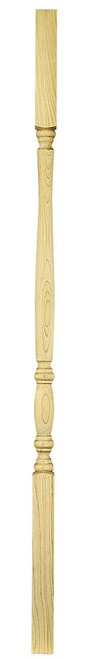 Ascension Stair Parts - 1-1/4"x36" Square Top Baluster - Maple - 91036