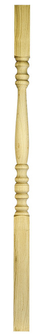 Ascension Stair Parts - 1-3/4"x41" Square Top Baluster - Red Oak - 500541