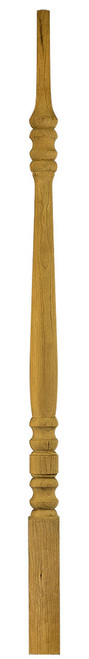 Ascension Stair Parts - 1-3/4"x41" Pin Top Baluster - Red Oak - 530041