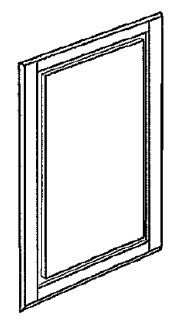 Carriage House Starland Decorative End Panel - 539520-CH-STARLAND
