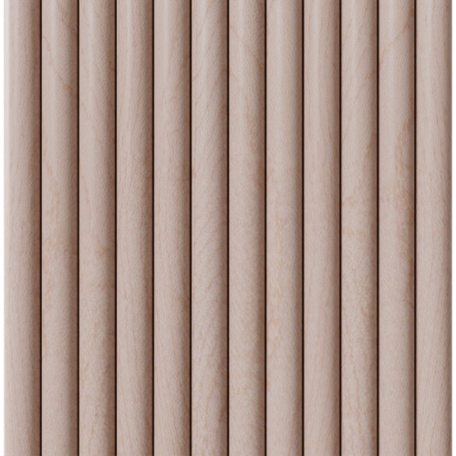 1" Bead Flexible Tambour (.5" Thick), 12" Wide x 48" Long - Hard Maple