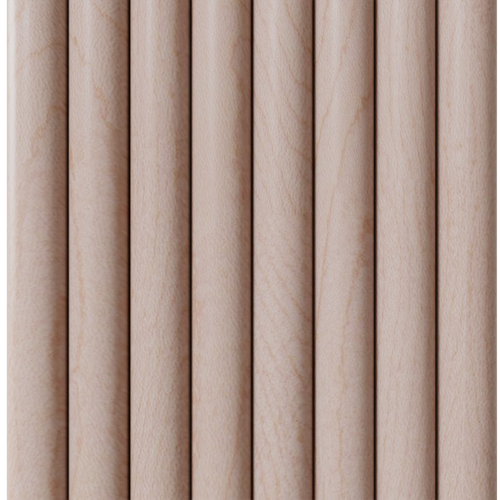 1.5" Bead Flexible Tambour (.75" Thick), 12" Wide x 48" Long - Hard Maple