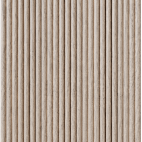 1/2" Bead Flexible Tambour (.375" Thick), 12" Wide x 96" Long - White Oak