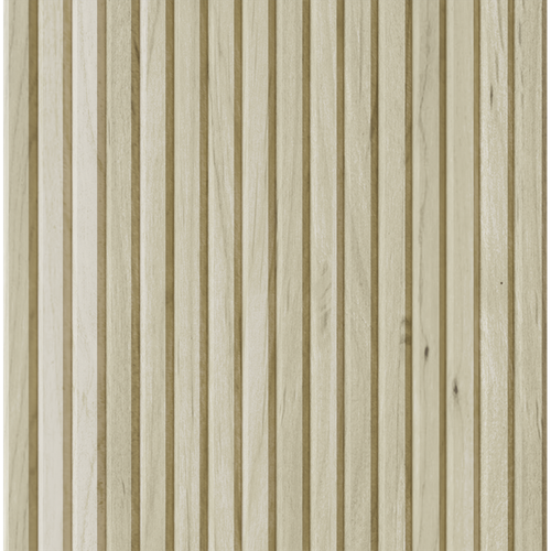 3/4" Bevel Flexible Tambour (.344" Thick), 12" Wide x 96" Long - Paint Grade