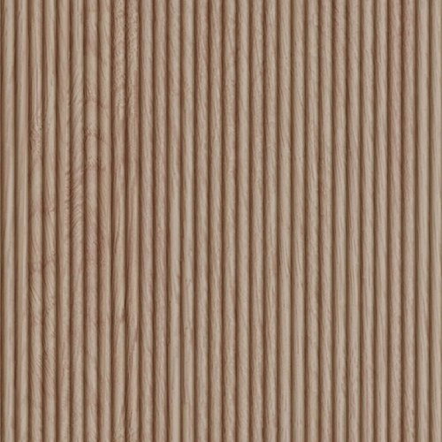 3/8" Bead Rigid Insert Panel (.25" Thick), 24" Wide x 46" Long - Red Oak