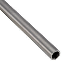 Ascension Stair Parts - Stainless Steel Tubing 1/2" Round X 20' - .065 Wall - Grade 304 - 180 Grit #4 Finish - Stainless Steel - SSTR12304-20'