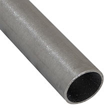 Ascension Stair Parts - Stainless Steel Tubing 42.4 mm Round X 18' - Grade 304 - 180 Gri t#4 Finish - Stainless Steel - SSTR42.4304-18