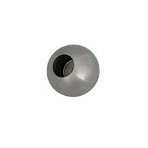 Ascension Stair Parts - Ending Sphere For 1/2" Round Stainless 304 Satin - Stainless Steel - SS903