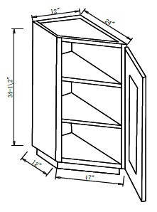 Pro Select Hudson Beige Kitchen Cabinet - BTC12-HB