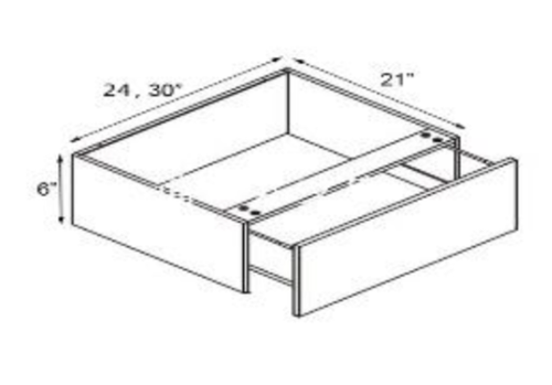 Eurocraft Cabinetry Trends ALVIC Zenit Super Matte Slab Series Antracita SM Bath Cabinet - KD24-ANM