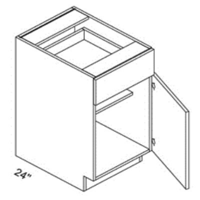Eurocraft Cabinetry Trends ALVIC Zenit Super Matte Slab Series Basalto SM Kitchen Cabinet - B09-BAM