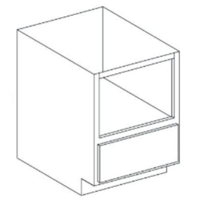 Eurocraft Cabinetry Trends ALVIC Zenit Super Matte Slab Series Blanco SM Kitchen Cabinet - BMC30-BLM