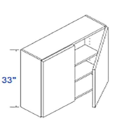 Eurocraft Cabinetry Signature Venice Super Matte Slab Series Matte Platinum Kitchen Cabinet - W3033-VMP
