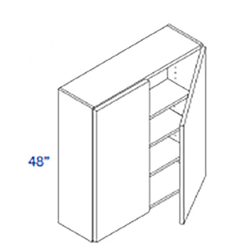 Eurocraft Cabinetry Signature Door Series Lexington Apricot Kitchen Cabinet - W2748-LAP