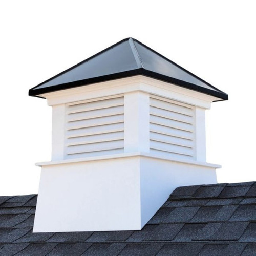 Good Directions Manchester Vinyl Cupola with Black Aluminum Roof 30" x 40" 2130MVBLK