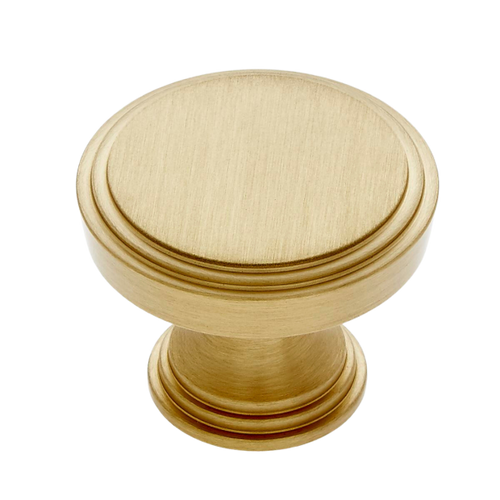 JVJ Hardware - Cabinet Knob - Satin Brass - 51604