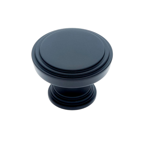 JVJ Hardware - Cabinet Knob - Matte Black - 52014