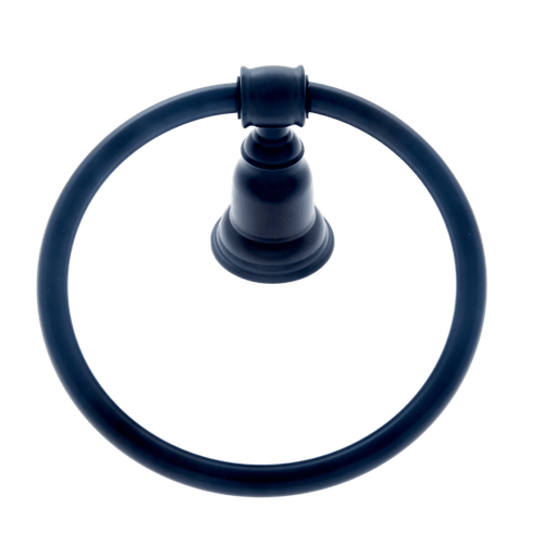 JVJ Hardware - Towel Ring - Matte Black - 26606