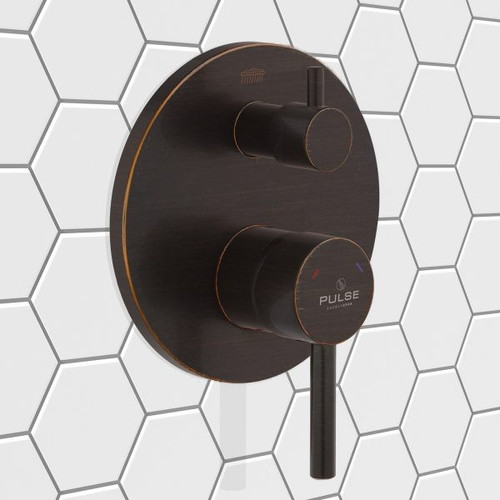 Pulse ShowerSpas - Tru-Temp Two Way Diverter Valve - 3005-RIVD-ORB - Oil Rubbed Bronze