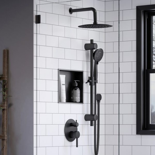 Pulse ShowerSpas - Niche - NI-1212-MB - Matte Black