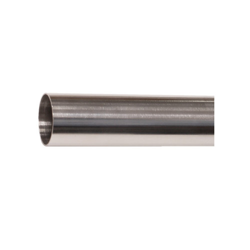 Better Home Products - Door Hardware - 5" Stainless Steel Shower Rod - Chrome - 300SS