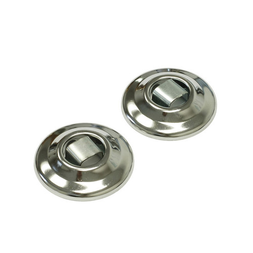 Better Home Products - Door Hardware - Concealed Flange Set with Screws - Chrome - 009CH