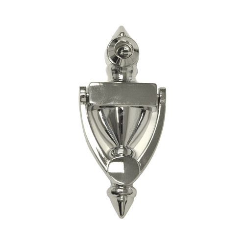 Better Home Products - Door Hardware - 4" U.L. Knocker Viewer Set - Chrome - UL695CH