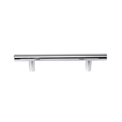 Better Home Products - Skyline Solid Bar Pulls Collection - 5 1/16" (128mm cc) Solid Bar Pull - Chrome - BHP103CH