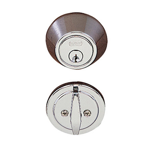 Better Home Products - Door Hardware - U.L. Listed Single Cylinder Deadbolt - Chrome - UL17688CH