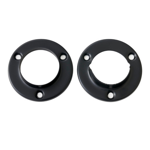 Better Home Products - Door Hardware - Metal Pole Socket Set - Matte Black - 238BLK