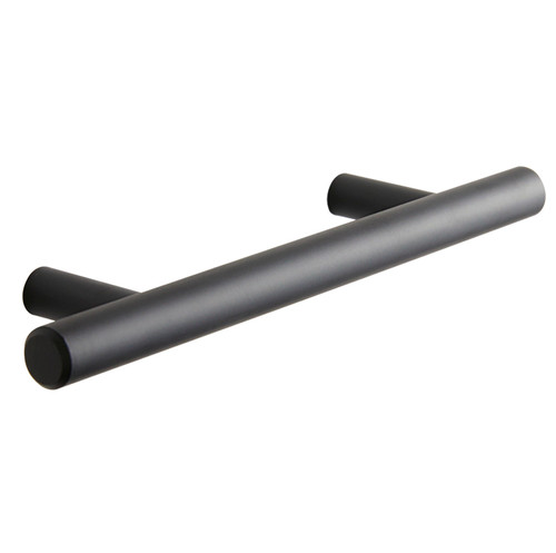 Better Home Products - Skyline Solid Bar Pulls Collection - 3 3/4" (96 mm cc) Solid Bar Pull - Matte Black - BHP102BLK