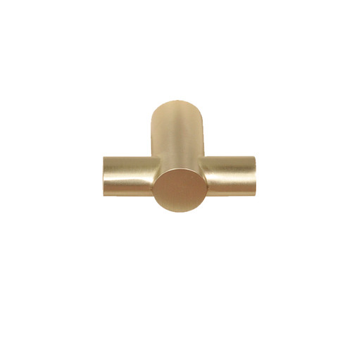 Better Home Products - Stinson Beach Collection - 1 3/4" T Pull - Satin Brass - BHP200SB