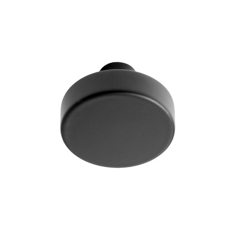 Better Home Products - Door Hardware - Fisherman's Wharf Knob 1 3/16" - Matte Black - BHP148BLK