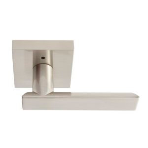 Better Home Products - Santa Cruz Collection - Privacy Lever - Satin Nickel - 91215SN