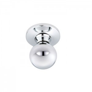 Better Home Products - Marina Ball Collection - Knob Passage - Chrome - 10188CH