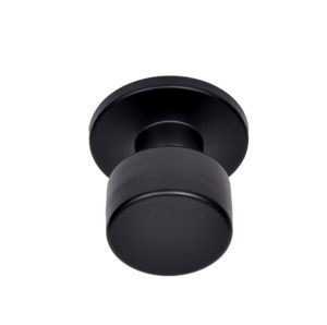 Better Home Products - Mission Bell Collection - Knob Passage - Matte Black - 47144BLK