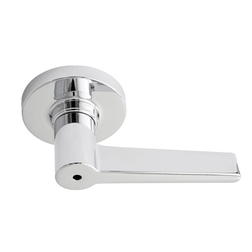 Better Home Products - Dillon Beach Plus Series Collection - Lever Push-Button Privacy - Chrome - 79288CH