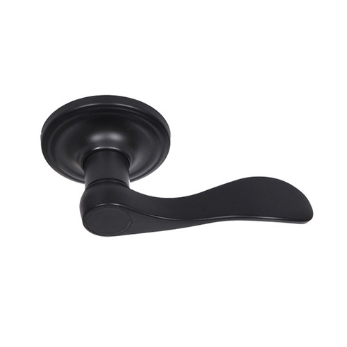 Better Home Products - Lombard Collection - Lever Passage - Matte Black - 84144BLK