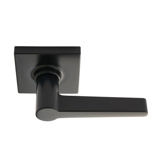Better Home Products - Treasure Island Collection - U.L. Listed Lever Passage - Matte Black - UL51144BLK
