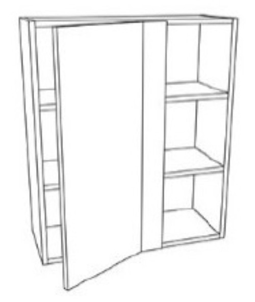 Innovation Cabinetry Slim White Kitchen Cabinet - UB-WBC2742-SLW