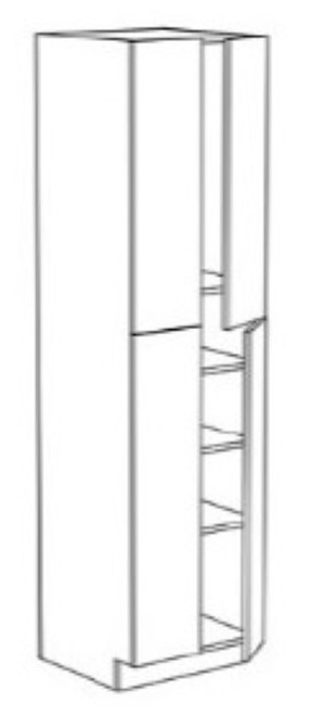 Innovation Cabinetry Slim White Kitchen Cabinet - UB-PC3084-SLW