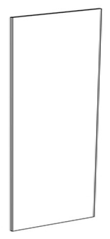 Innovation Cabinetry Slim Seaside Dune Kitchen Cabinet - UB-FP2518-SLCD