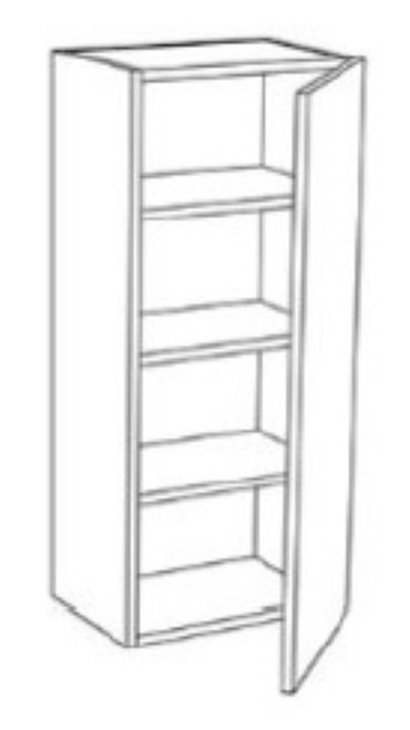 Innovation Cabinetry Whisper Blue Kitchen Cabinet - UB-W1542-WBSH